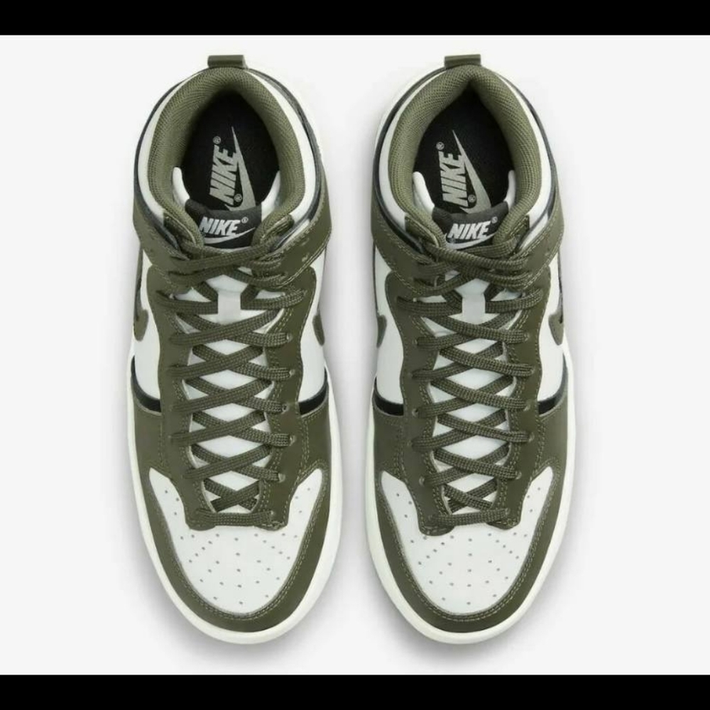 NIKE Dunk High Up ‘Cargo Khaki’ Women’s Size 7.5 DH3718-103 New Without Box - Picture 6 of 6